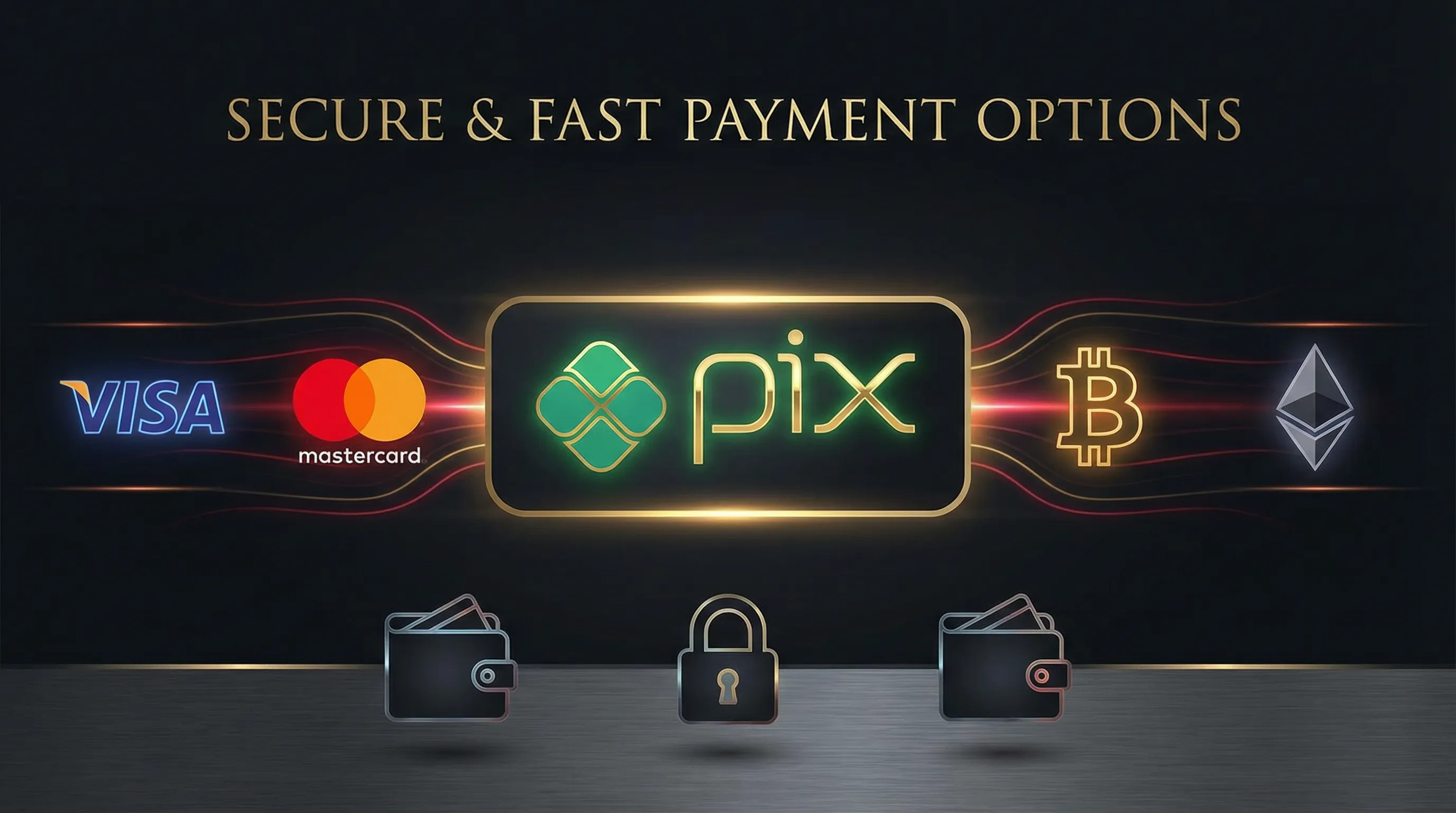 Métodos de Pagamento cncbet - PIX, Cartões, Cripto